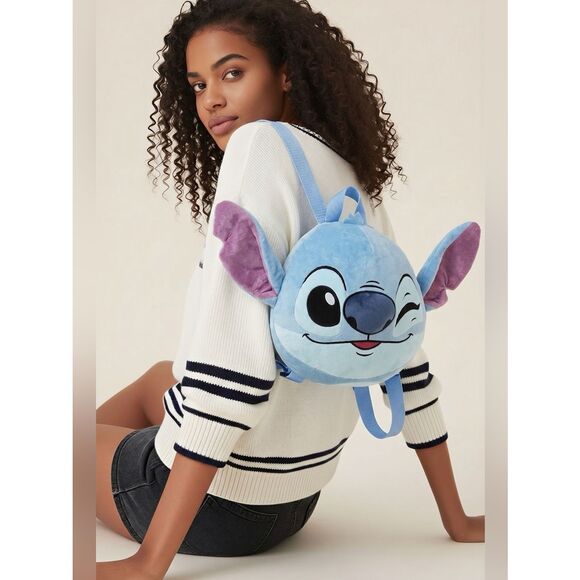Disney Other - NWT Disney Girls LILO & Stitch Plush Backpack